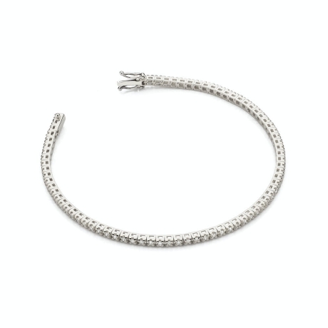 Przejdź do produktu Bransoletka z białego złota 585 z diamentami 1,07ct The Diamonds B39150