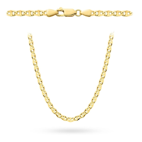 Przejdź do produktu Łańcuszek złoty - gucci - 60cm - 3,2mm (waga: 8,51g) 