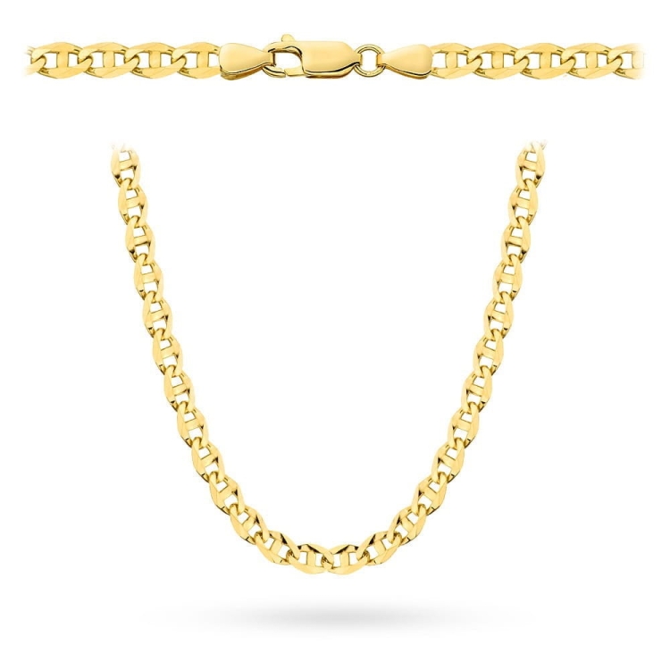 Łańcuszek złoty - gucci - 50cm - 5,2mm (waga: 18,6g)