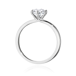 Pierścionek zaręczynowy z białego złota z diamentem 1,00ct Fire Of Love