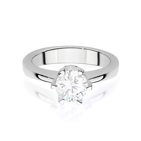 Przejdź do produktu Pierścionek BW0220 Diament Laboratoryjny 1,00ct białe złoto