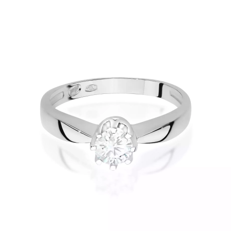 Przejdź do produktu Pierścionek BW0228 Diament Laboratoryjny 0,30ct białe złoto