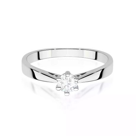 Przejdź do produktu Pierścionek BW0229 Diament Laboratoryjny 0,30ct białe złoto