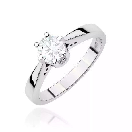 Przejdź do produktu Pierścionek BW0234 Diament Laboratoryjny 1,00ct białe złoto
