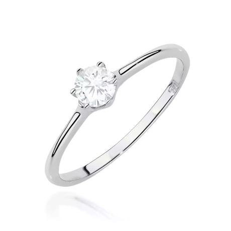 Przejdź do produktu Pierścionek BW0499 Diament Laboratoryjny 0,25ct białe złoto 