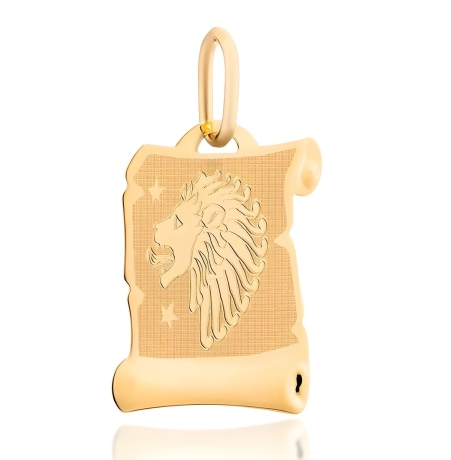 Przejdź do produktu Zawieszka znak zodiaku lew na papirusie (Gramatura: 0.46) 