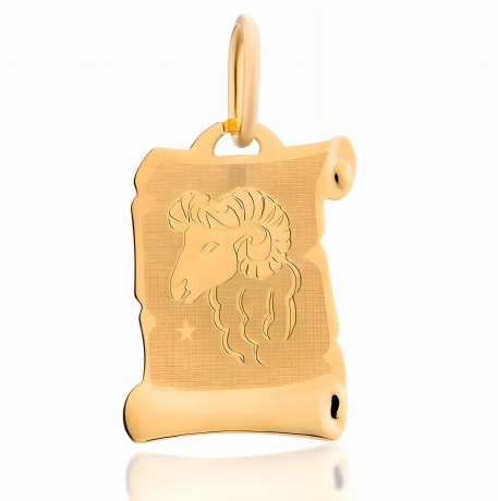 Przejdź do produktu Zawieszka znak zodiaku baran na papirusie (Gramatura: 0.44) 
