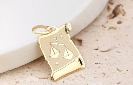 Przejdź do produktu Zawieszka znak zodiaku waga na papirusie (Gramatura: 0.46)