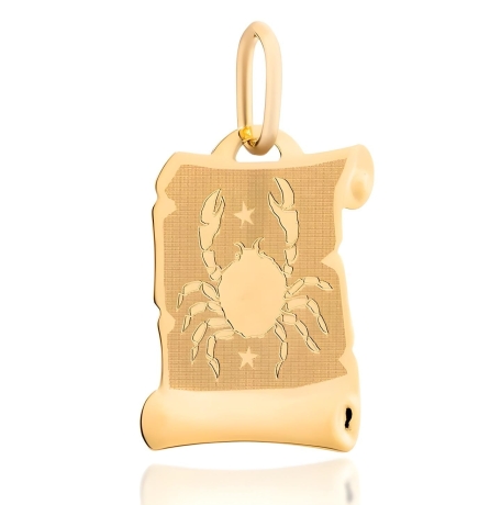 Przejdź do produktu Zawieszka znak zodiaku rak na papirusie (Gramatura: 0.45) 
