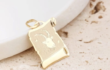 Przejdź do produktu Zawieszka znak zodiaku koziorożec na papirusie (Gramatura: 0.44) 