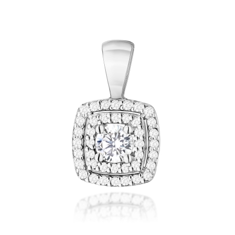 Przejdź do produktu Zawieszka BZ0506 z Diamentami Laboratoryjnymi białe złoto