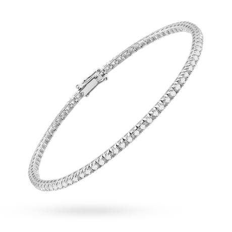 Przejdź do produktu Bransoletka BR0031 z diamentami laboratoryjnymi białe złoto