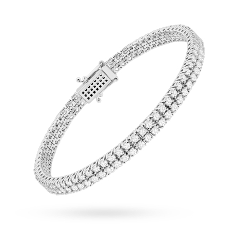 Przejdź do produktu Bransoletka BR0034 z diamentami laboratoryjnymi białe złoto 
