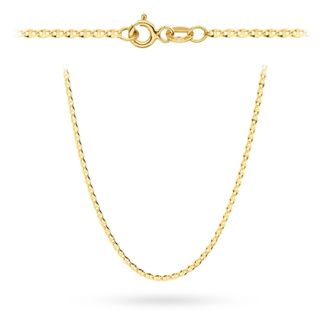 Przejdź do produktu Łańcuszek złoty pr. 585 - splot gucci 45cm (Gramatura: 1,85)