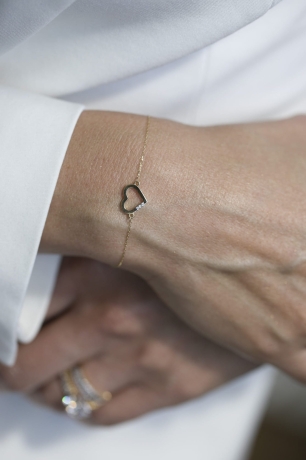 Przejdź do produktu Bransoletka z żółtego złota 585 z diamentami 0,015ct The Diamonds B008