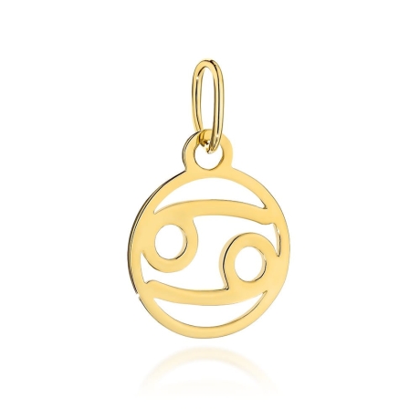 Przejdź do produktu  Zawieszka złota znak zodiaku RAK 